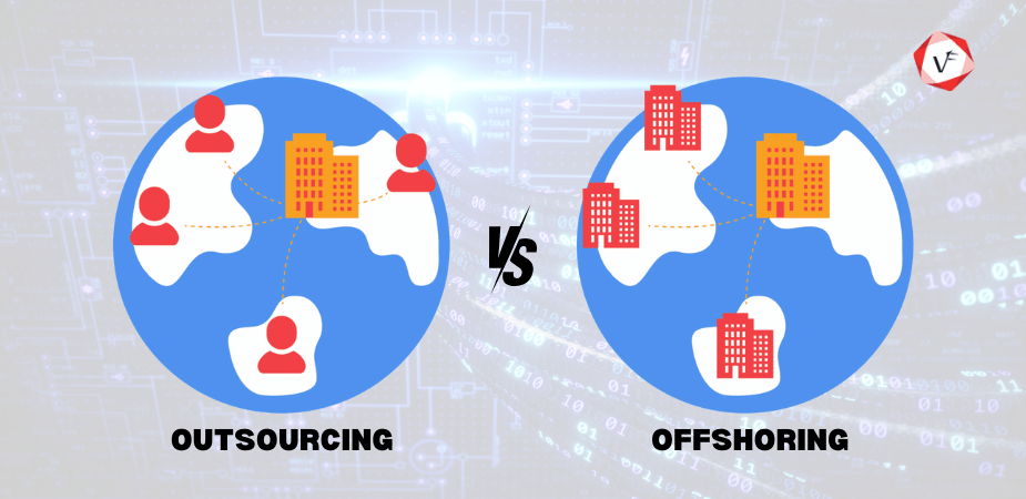Difference between outsourcing and offshoring